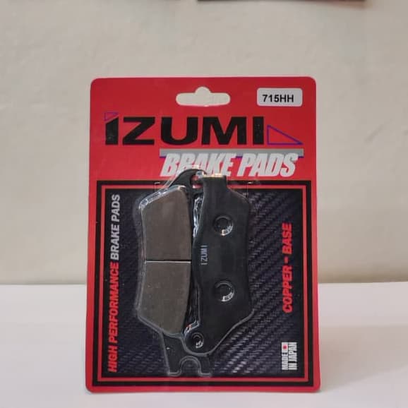 SUZUKI V-STROM 250 , V-STROM 250SX ~ (FRONT & REAR) IZUMI MOTORCYCLE BRAKE PADS