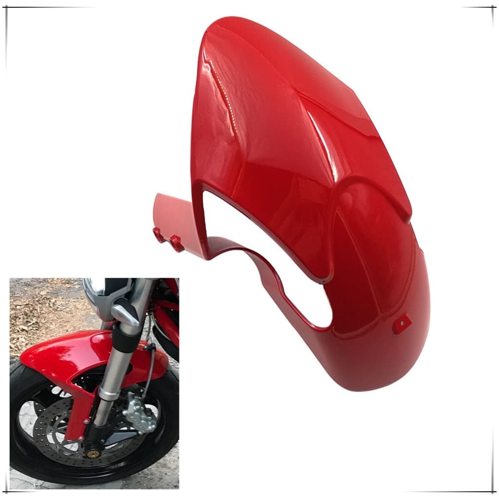 For Ducati Monster 696 795 796 1200 S4R 1100 1100S EVO Motorcycle Front Tire Fender Mudguard Splash Guard Mudflap Gloss 