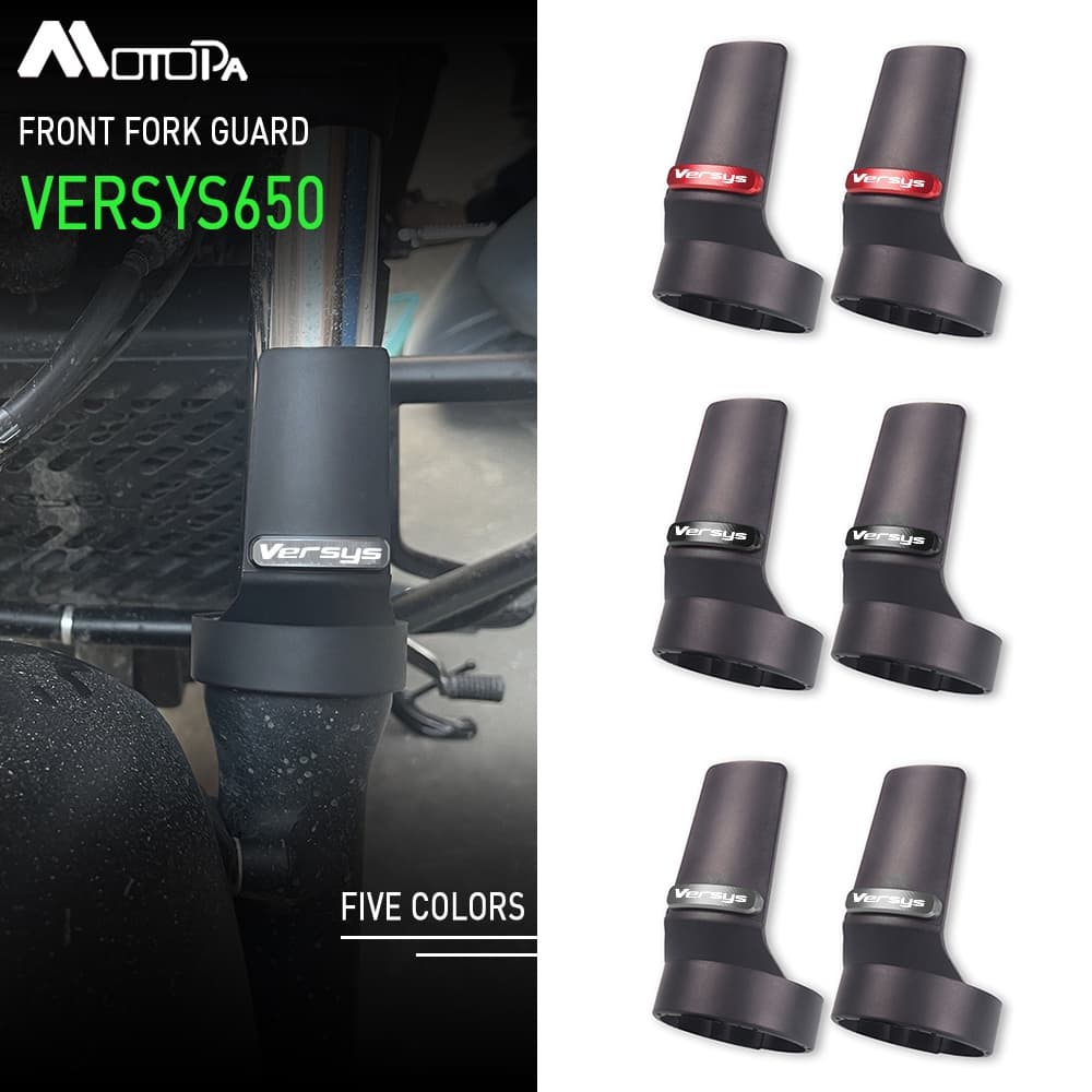 Versys650 Motorcycle Front Fork Guard Shock Absorbing Protective Shell Cover  For KAWASAKI Versys 650 Versys650 2015-202