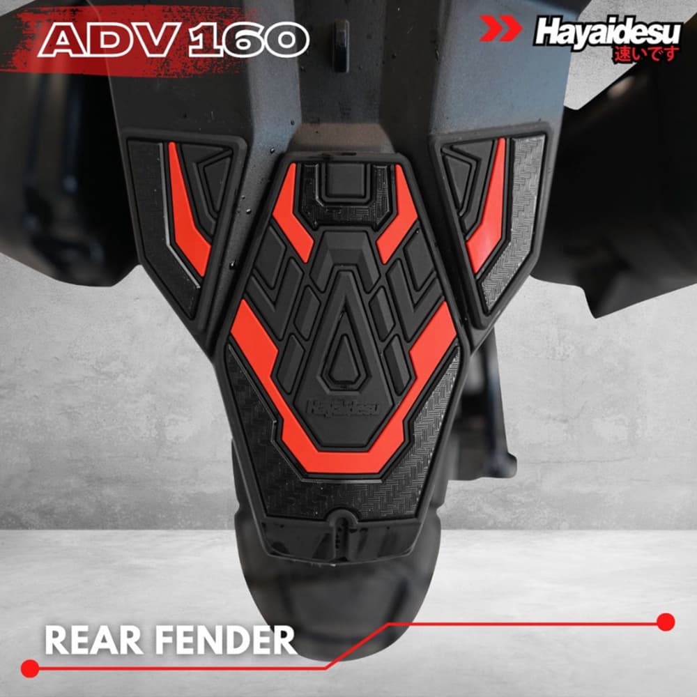 Honda ADV 160 ฝาครอบบังโคลนหลัง-HAYAIDESU