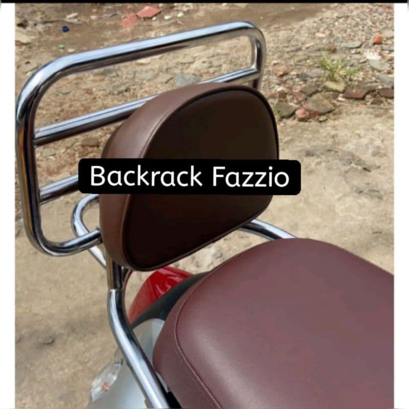 Yamaha Fazzio Accessories Back Rack/Backrack Plus Yamaha Fazio Cushion