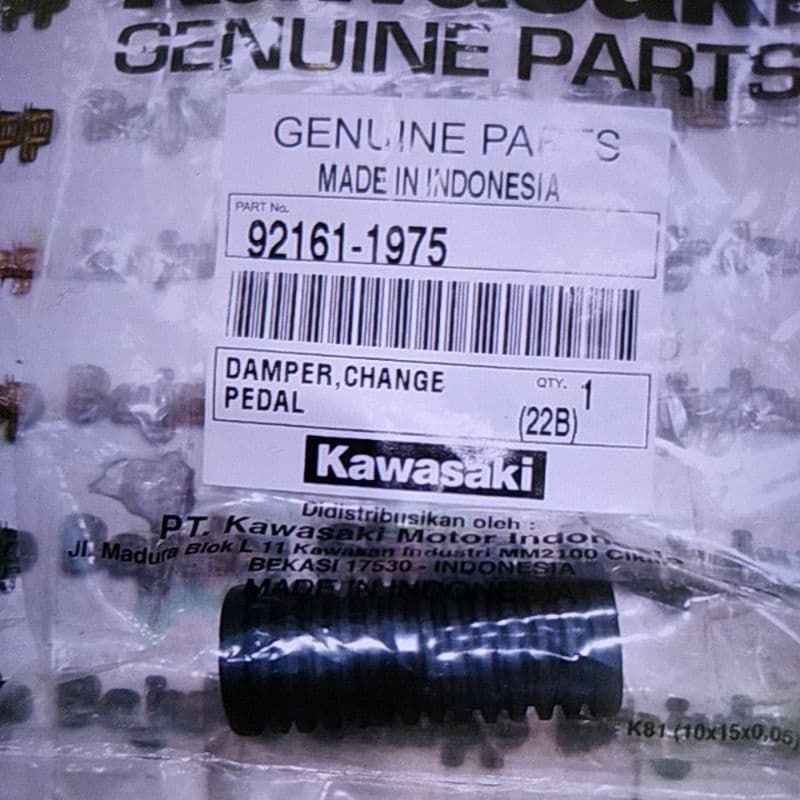 KAWASAKI ยางแดมเปอร์เหยียบเกียร์คันเกียร์คาวาซากินักกีฬา w175 ninja r rr ss 150 ต้นฉบับคาวาซากิ