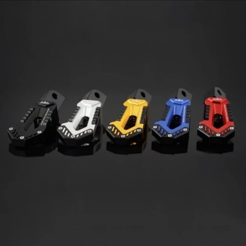 พักเท้าหลังขั้นเท้า Nmax Neo / Nmax Neo S / Nmax Turbo / All Yamaha Nmax-155 / Aerox-155 / Xmax-250 / Lexi-125 / Freego-125 Original Black Diamond คุณภาพดีที่สุด