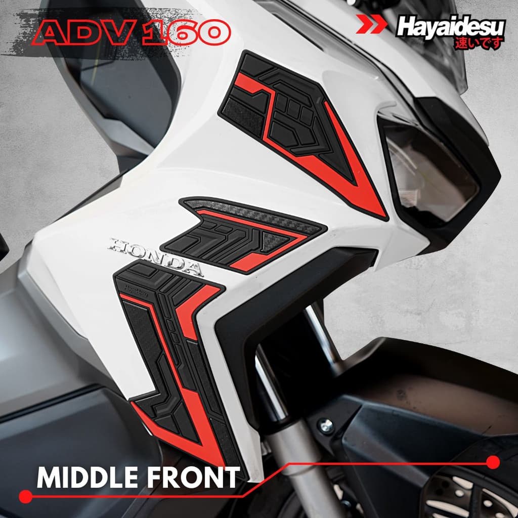 ฝาครอบบังโคลนหน้ากลาง Honda ADV 160-HAYAIDESU (ขวาและซ้าย)