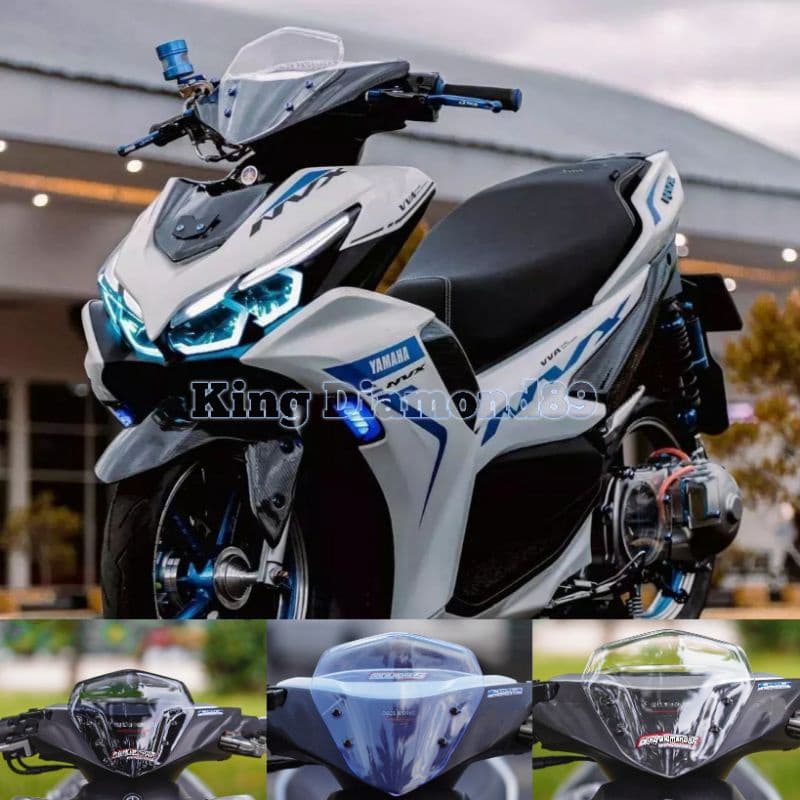 Aerox Visor / Standard Aerox Visor มีสําหรับ Yamaha Aerox ใหม่/เก่าคุณภาพดีที่สุด