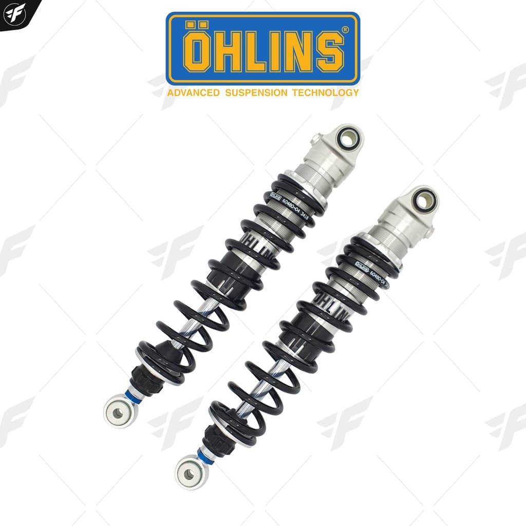 โช๊คหลัง OHLINS Rear Twin RE 912 สำหรับ Royal Enfield Interceptor650 / Continental GT 650 2019-2021