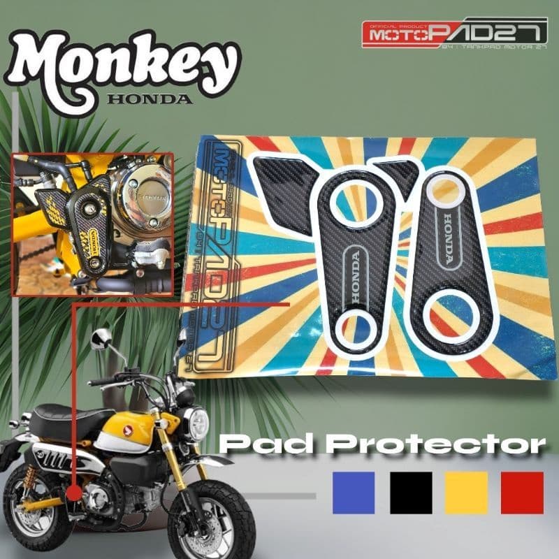 สติ๊กเกอร์นูนสําหรับ Honda Monkey 125 แผ่นกันรอย Footstep Honda Monkey 125
