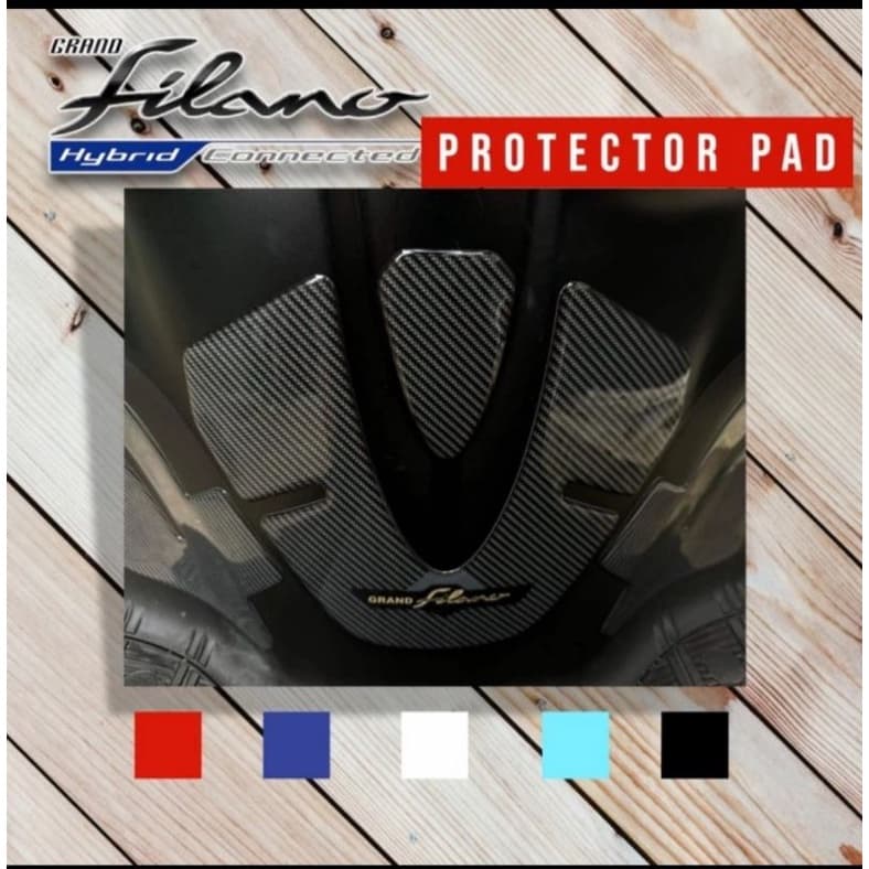 Motopad27 Sticker Grand Filano 2023 Sticker Deck pad Middle yamaha Grand Filano 125 2023