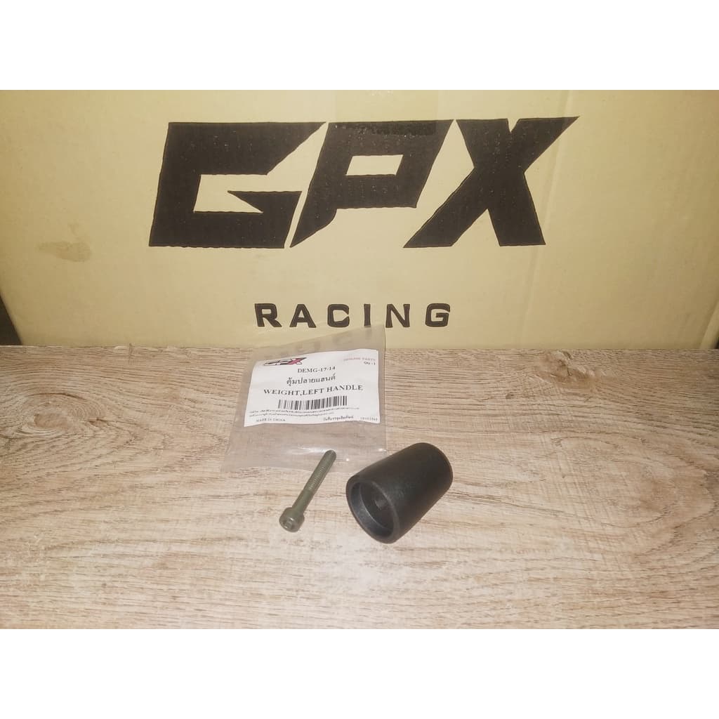 ตุ้มปลายแฮนด์ GPX CR5 , Demon150 GR/GN , Demon GR 200 สินค้าใหม่ ของแท้ศูนย์ครับ ราคาต่อ 1 ข้าง