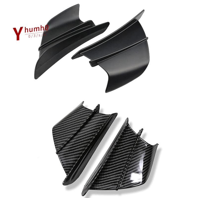 รถจักรยานยนต์ Fairing ด้านข้าง Winglet Aerodynamic Wing Deflector สปอยเลอร์สําหรับ Ducati Panigale V2 V4 899 959 1198 1199 1299