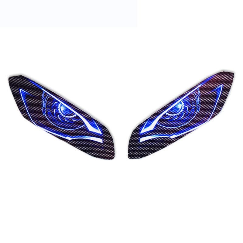 สติกเกอร์ป้องกันไฟหน้ารถจักรยานยนต์ 3D สําหรับ YAMAHA YZF-R3 YZFR3 YZF R3 2019 2020