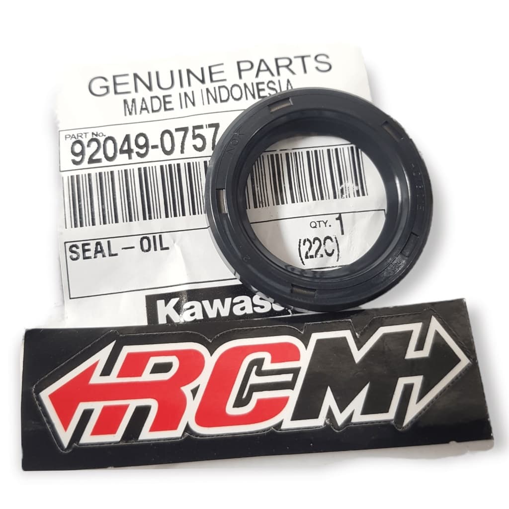 น้ํามันยาง SIL SEAL AS GEAR GER FRONT GEAR DPN NINJA 150 R SS RR ORIGINAL KAWASAKI KGP ของแท้ 92049-0757