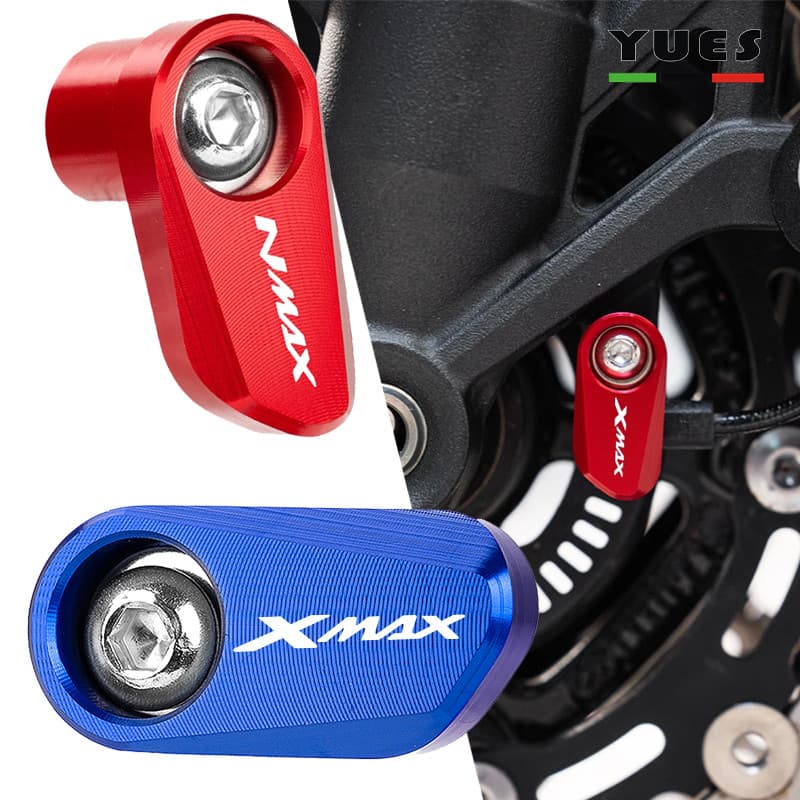 สําหรับ YAMAHA NMAX125 NMAX155 N-MAX 125 155 XMAX 300 250 125 รถจักรยานยนต์ CNC ล้อหน้า ABS Sensor Guard ฝาครอบป้องกัน XMAX NMAX