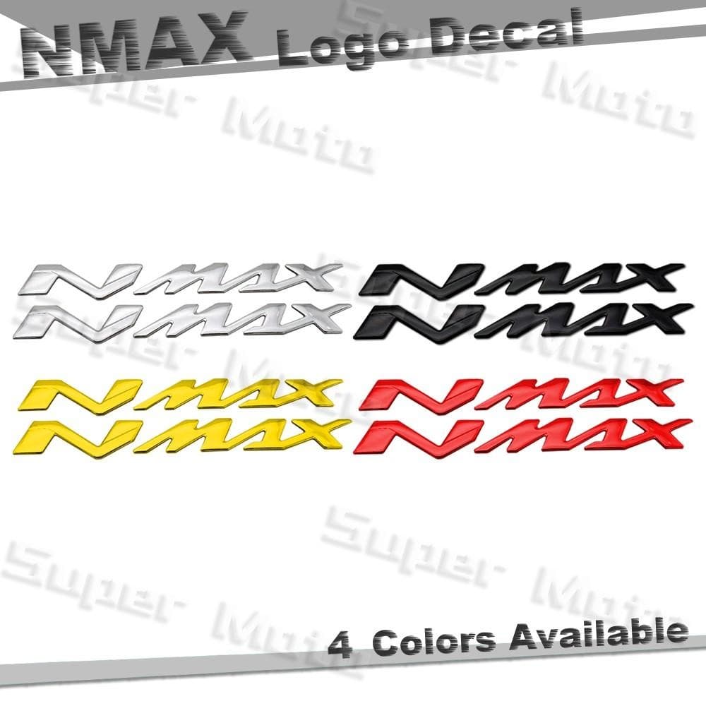 สําหรับyamaha n-MAX125 n-max150 n max155 nmax160 cc Abs n max 3Dรถจักรยานยนต์สติกเกอร์สกู๊ตเตอร์ป้ายสัญลักษณ์โลโก้Decalอุปกรณ์เสริมกันน้ํา