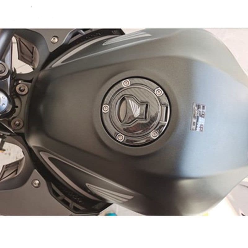 สติกเกอร์ฝาถังน้ำมันคาร์บอนไฟเบอร์ สำหรับ Honda CB500X CBR500R CB500F แต่งรถ กันรอย เท่แบบสปอร์ต