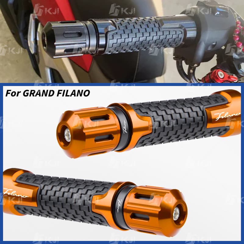 สําหรับYamaha GRAND FILANO 125/HYBRID Handle Gripพร้อมบาร์Endน้ําหนัก Balancer Sliderอุปกรณ์เสริมชิ้นส่วน