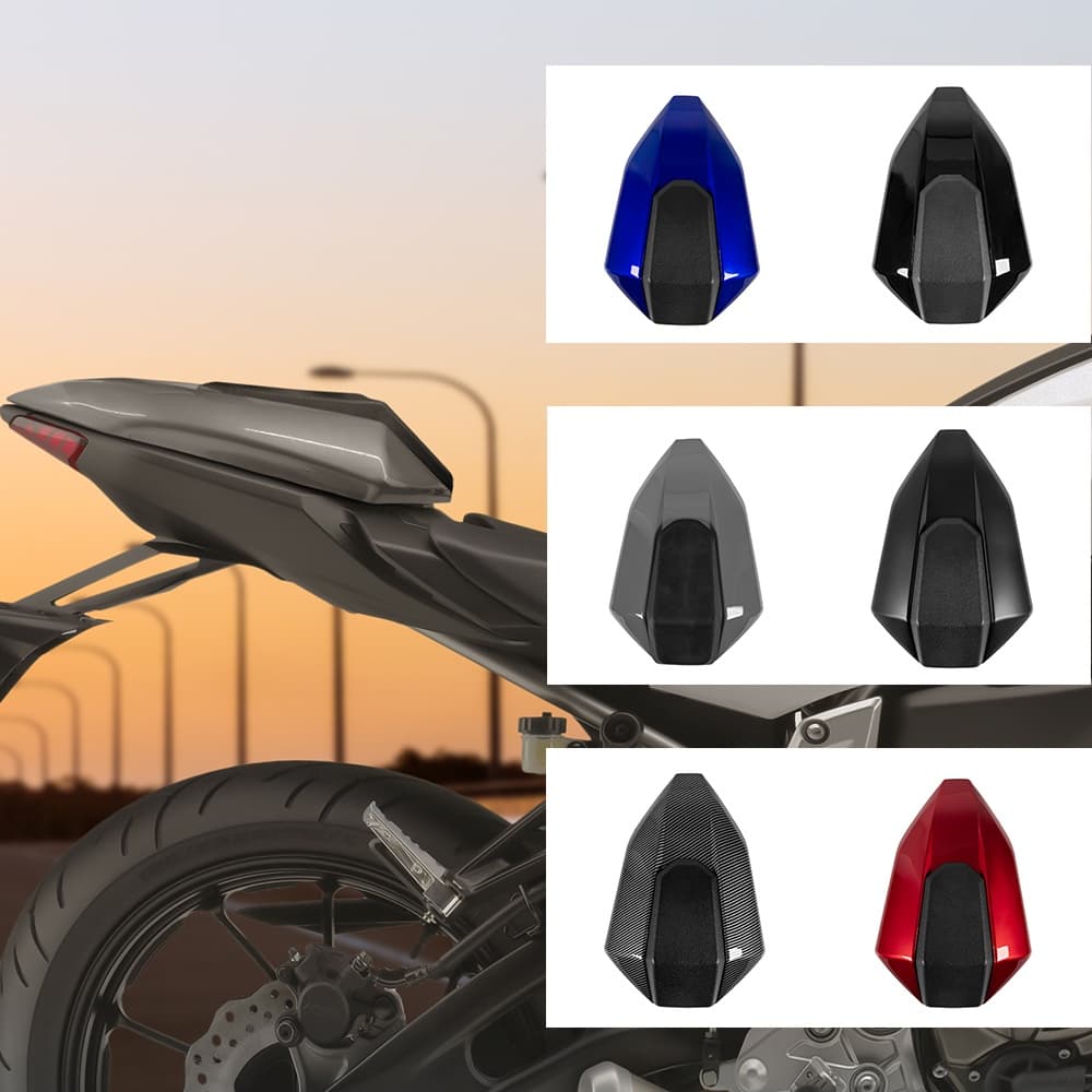 สําหรับ Yamaha FZ-07 MT-07 2014 2015 2016 2017 FZ07 MT07 ฝาครอบที่นั่งด้านหลังสําหรับ MT 07 รถจักรยานยนต์ผู้โดยสารด้านหลัง Pillion Fairing