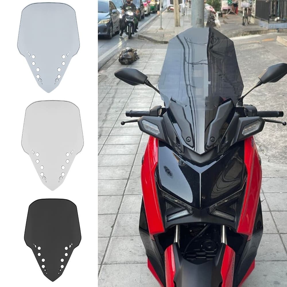กระจกกันลม อุปกรณ์เสริม สําหรับรถจักรยานยนต์ Yamaha XMAX300 XMAX 300 X-MAX 300 X-MAX 300 2023 2024