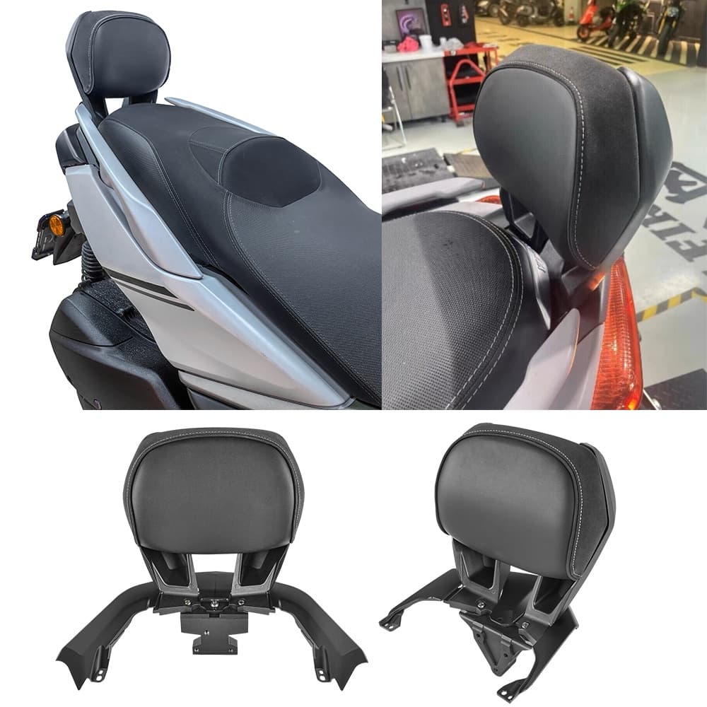 X-MAX300 XMAX300 ด้านหลังพนักพิงเบาะสําหรับ Yamaha X-MAX XMAX 300 2017-2025 รถจักรยานยนต์ผู้โดยสารกลับส่วนที่เหลืออุปกรณ์เสริมที่สะดวกสบาย