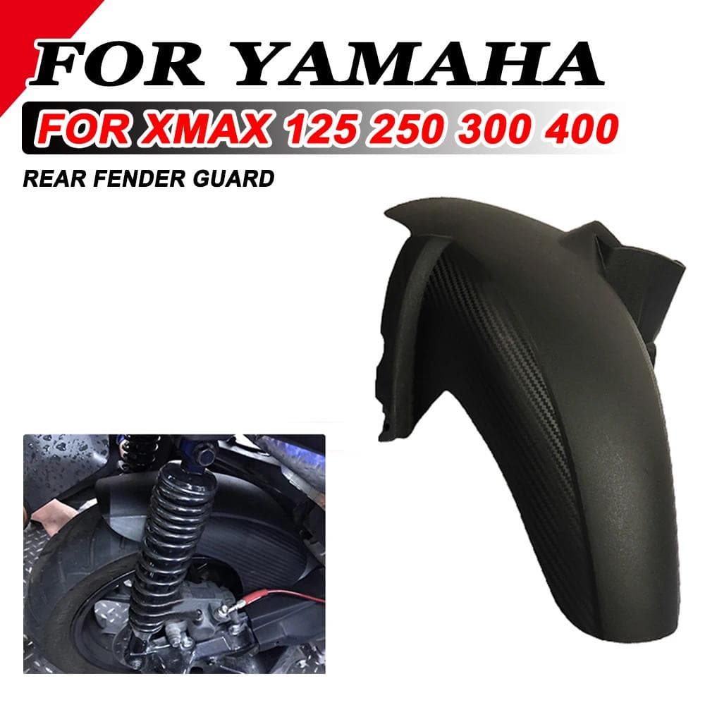 บังโคลนหลัง Xmax300 XMAX ปี 2017-2026 บังโคลนหลังxmax กันดีดใต้ซุ้มล้อหลัง กันโคลนxmax