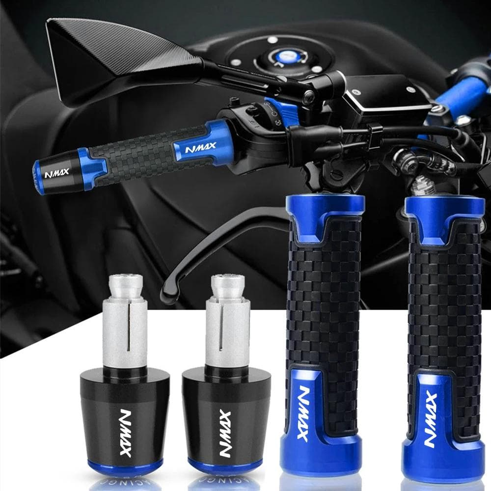 จุกปิดปลายแฮนด์รถมอเตอร์ไซค์ CNC ขนาด 7/8 นิ้ว 22 มม. สําหรับ YAMAHA NMAX 155 NMAX155 NMAX 125 NMAX 150 N-MAX 125 155