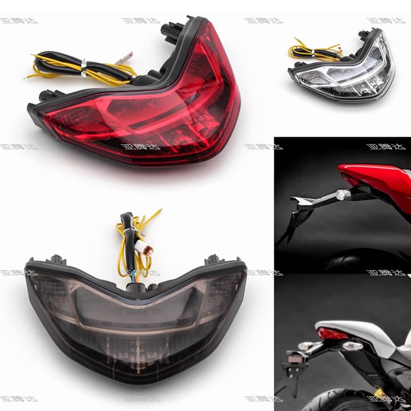 ไฟท้าย ไฟเบรก ไฟเลี้ยว สําหรับ Ducati Monster 821 1200S Big Monster 797 939