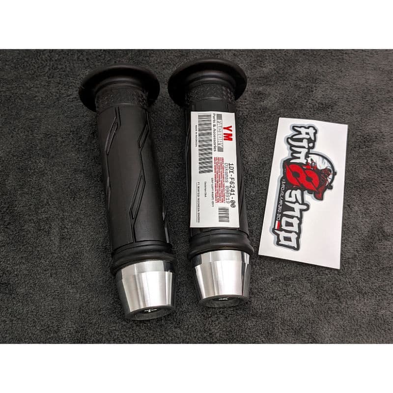 YAMAHA ปลอกแฮนด์รถจักรยานยนต์ handlecat jalu chrome chrome รุ่น pcx ปลอกแฮนด์ mio aerox nmax fino soul xeon mio m3 fazzio lexi vixion x1 f1zr freego gear f1 mio f1 zr f1 zr f1 mio soul gt gear f1 zr f1 zr f1 zr f1 mio f1 mio f1 zr f
