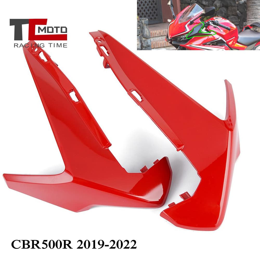 Cbr500r อุปกรณ ์ เสริมรถจักรยานยนต ์ ด ้ านหน ้ าไฟหน ้ าด ้ านข ้ าง Fairing ฝาครอบป ้ องกันสําหรับ Honda CBR 500R 2019 - 2023 2022 CBR500R
