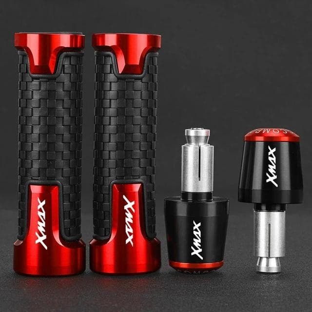 XMAX300 อุดปลายแฮนด์ ปลอกมอเตอร์ไซค์ FOR YAMAHA XMAX 125 250 400 ปลอกแฮนด์ X-MAX ตุ้มปลายแฮนด์