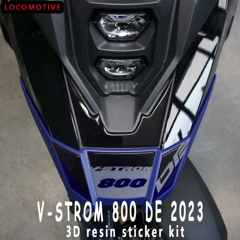 LS For Suzuki V Strom 800 DE V-Strom 800 DE VStrom 800DE 2023 Accessories Toe Protection 3D Epoxy Resin Sticker Protecti