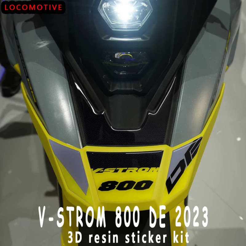 LS VStrom 800DE Sticker Toe Protection 3D Epoxy Resin Sticker Protection Kit For Suzuki V Strom 800 DE V-Strom 800 DE 20