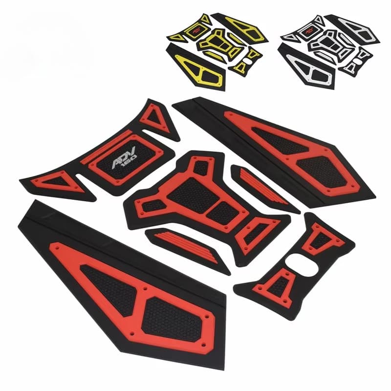 สําหรับ Honda ADV160 ADV 160 2023 2024 Tank Pad Protector สติกเกอร์รูปลอกแก๊สเข่า Traction Pad ด้านข้าง