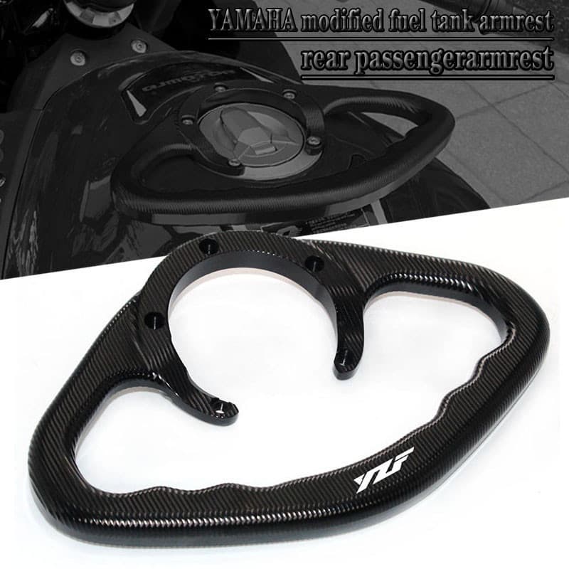 สําหรับ YAMAHA YZF-R1 YZF-R3 YZF-R6 YZF-R25 YZF R1 R3 R6 R25 YZFR1 รถจักรยานยนต์ CNC ผู้โดยสาร Hand Grip ถังคว้าบาร์จับที่เท้าแขน
