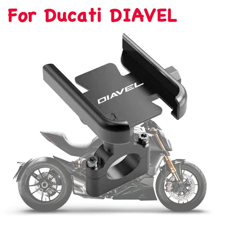 ที่วางโทรศัพท์มือถือ ติดกระจกมองหลัง อุปกรณ์เสริม สําหรับรถจักรยานยนต์ DUCATI Diavel 2011-2015 XDiavel S Diavel 1260 1200