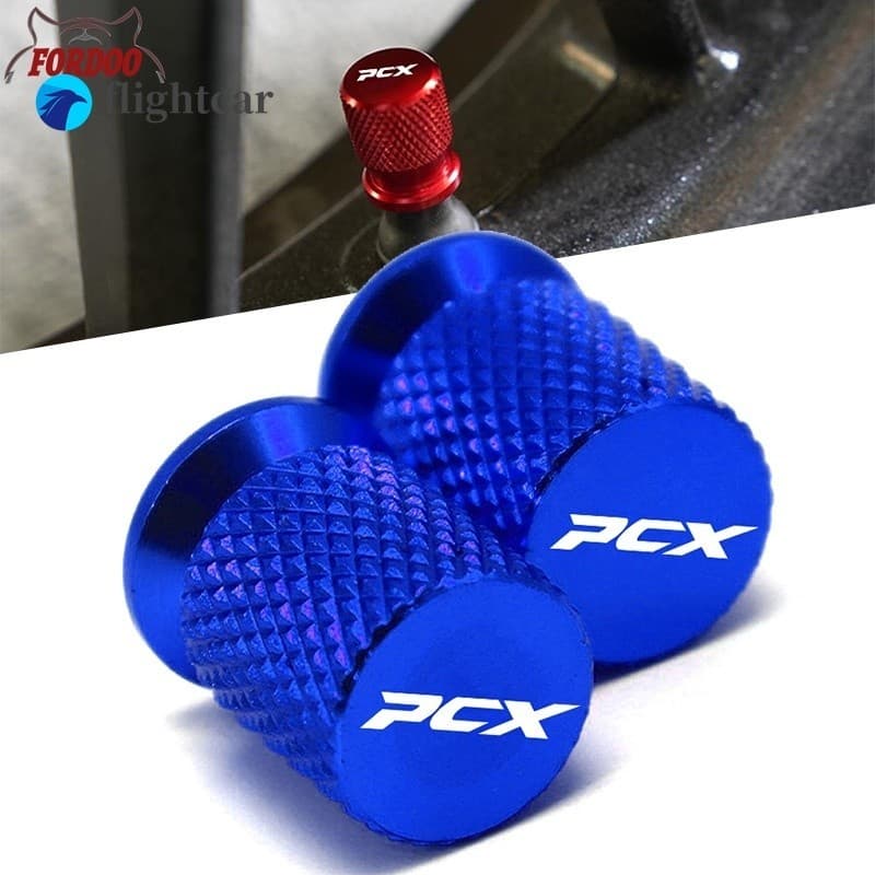 (FT) สําหรับhonda PCX160 PCX150 PCX125 PCX 125 150 160 2021 2022 ALL YEARSอุปกรณ์เสริมรถจักรยานยนต์ยางวาล์วAir Port Stem Cap Cover
