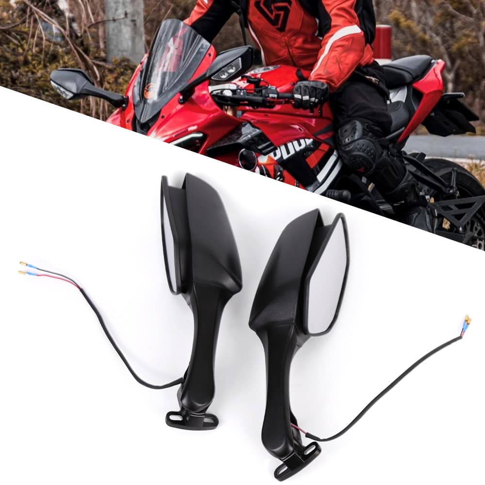 สําหรับ Honda CBR650R CBR650F CBR250R CBR300R CBR500R กระจกมองหลังด้านข้างไฟเลี้ยวไฟ LED CBR 300R 500R 650 F250R