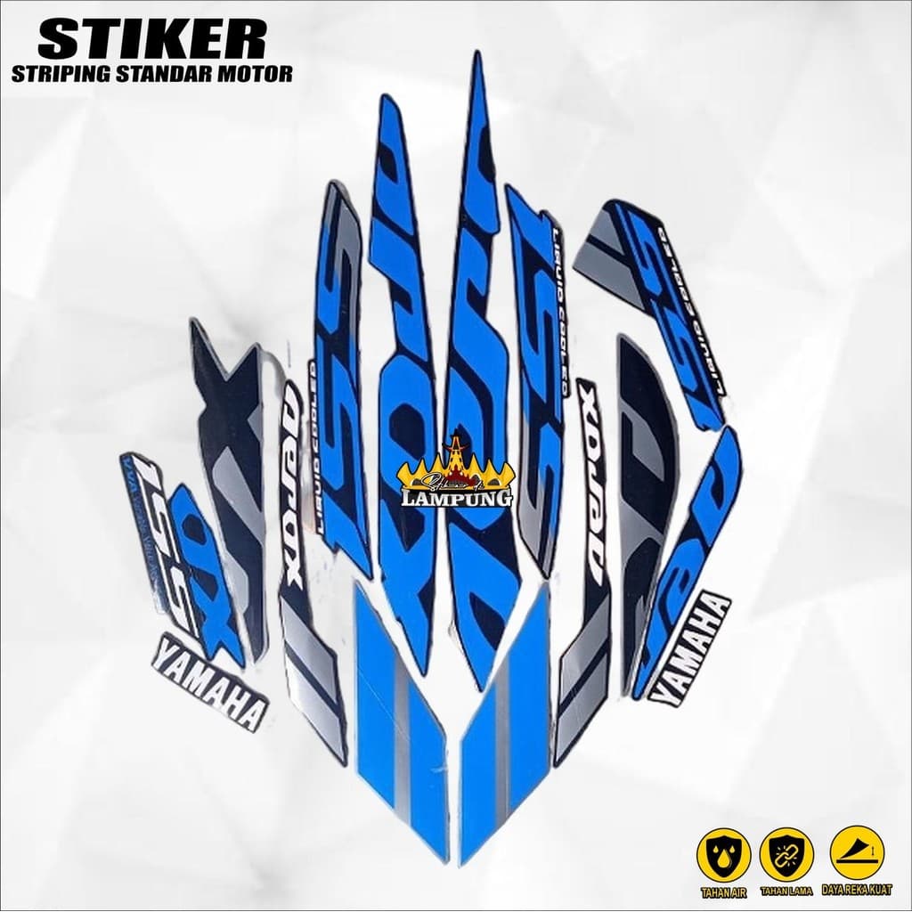Yamaha Aerox 155 2019 Standard Striping Aerox 2019 Body Stickers Aerox 155 2019 Body Strips