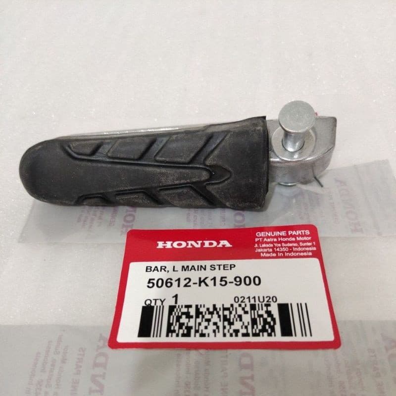Barstep bar main step พักเท้าหน้า LEFT Honda all new cb150r StreetFire - new cb150x - cb150r StreetFire - all new cb 150r StreetFire CB 150 R ORIGINAL 12PART