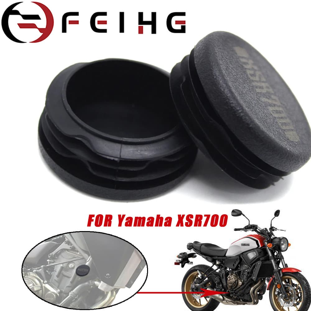 สําหรับ Yamaha MT-07 Tracer700 XSR700 กรอบ End Caps Fairing สกรูกรอบฝาครอบปลั๊กตกแต่ง YMH MT-07 yamaha XSR700