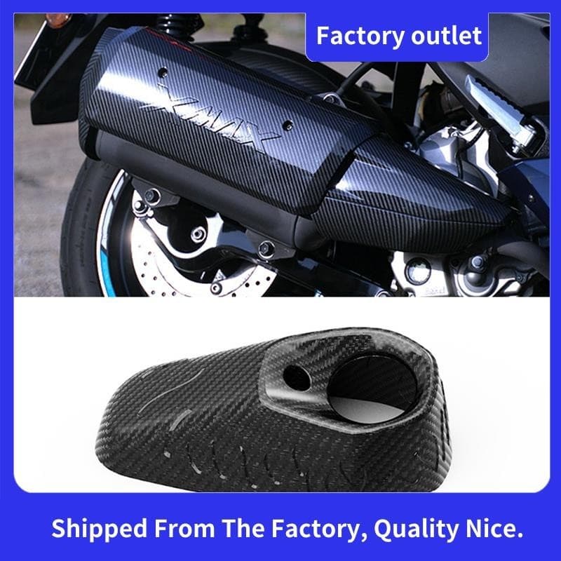 สําหรับ YAMAHA X-MAX XMAX 250 300 400 XMAX250 XMAX300 XMAX400 ท่อไอเสียฝาครอบ Decorator ไอเสียพอร์ตฝาครอบป้องกันทนทาน