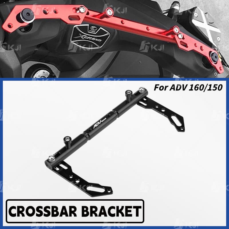 สําหรับ Honda ADV160/150 Crossbar Bracket Handle Grab Bar ที่วางโทรศัพท์นําทาง Cross Bar Bracket Balance Beam