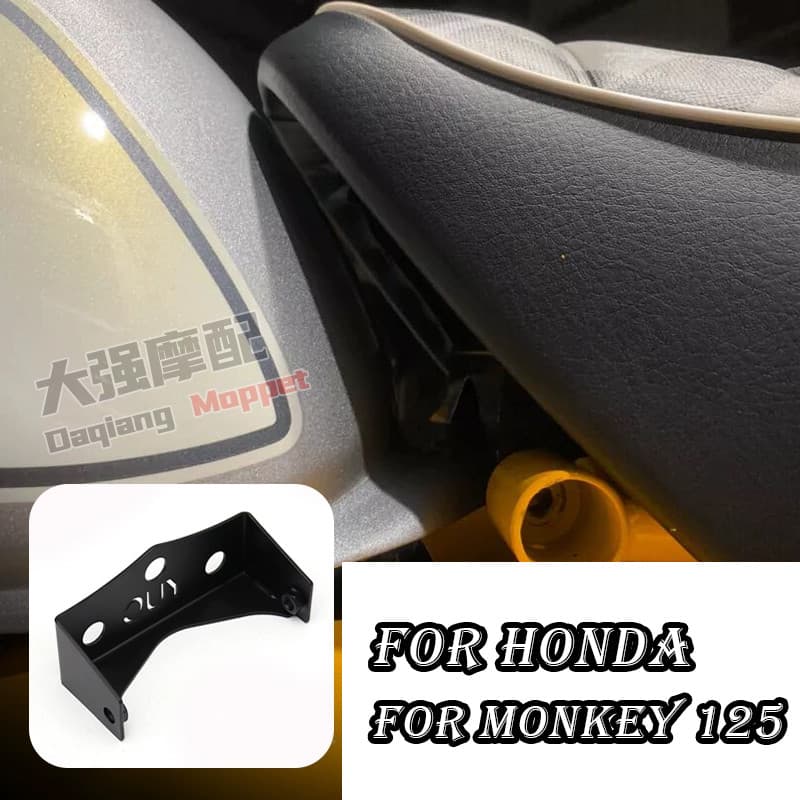 สำหรับ Honda MONKEY 125 MONKEY125 2018 2019 2020 2021 2022 2023 2024 อุปกรณ์เสริมรถจักรยานยนต์เบาะนั่งแบบปรับเปลี่ยนลดความสูงเบาะ 2 ซม. ขายึดลดความสูงเบาะ ชุดรองรับส่วนล่าง
