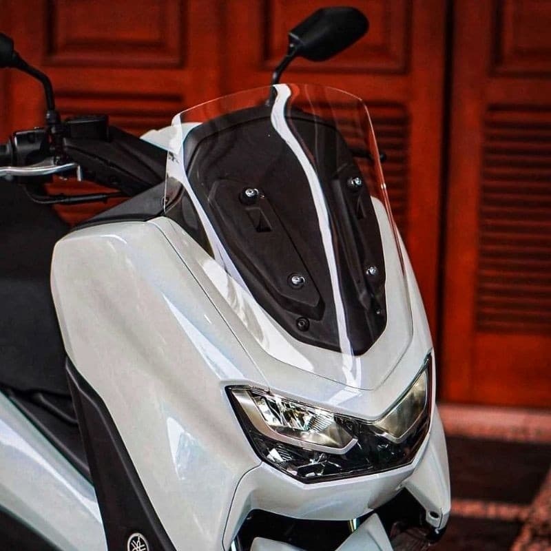 กระจกบังลม Yamaha Nmax 155 เก่า - Nmax ใหม่ 2016-2024 ฟรีสลักเกลียว 4 ชิ้น Visor Nmax New Acrylic 3 Milli 4 milli กระจกบังลม Yamaha nmax ใหม่