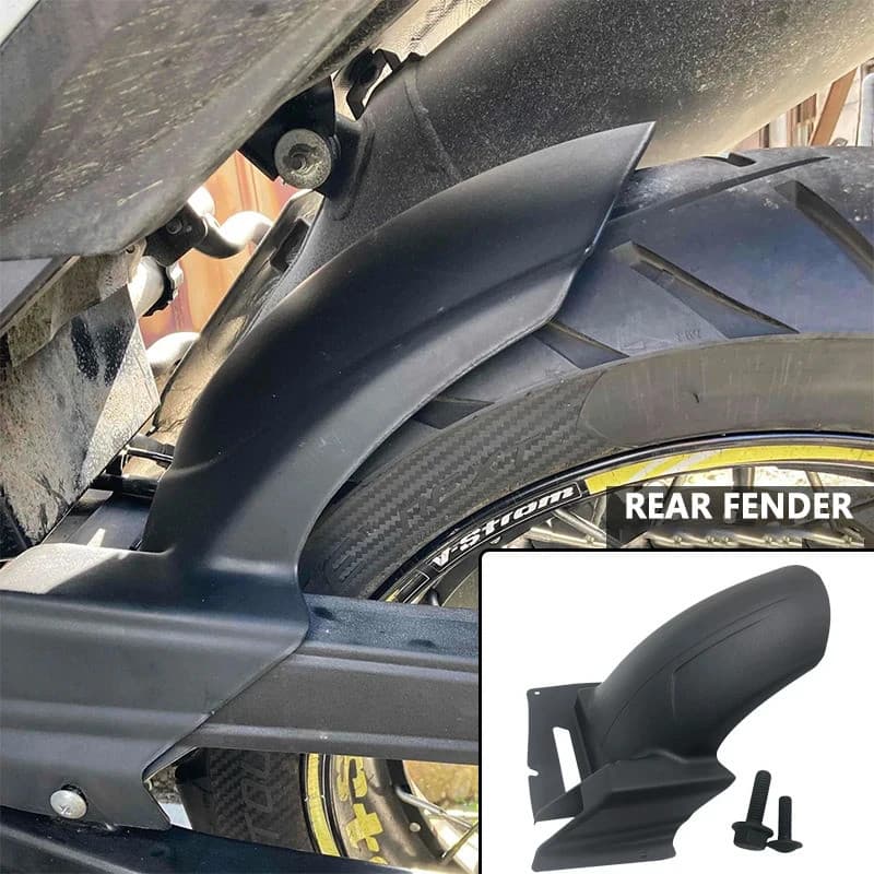 GF Motorcycle Rear Fender Extender Mudguard Splash Guard Cover For Suzuki V-Strom 650 DL650 DL 650 V-Strom650 VStrom 650
