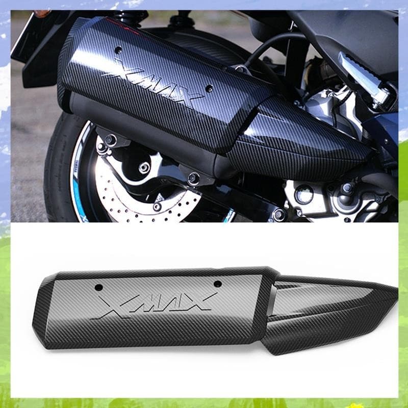 ท่อไอเสียท่อ Guard Scalding ฝาครอบ Protector ฝาครอบความร้อน Shield สําหรับ XMAX 250 300 400 XMAX250 XMAX300 XMAX400