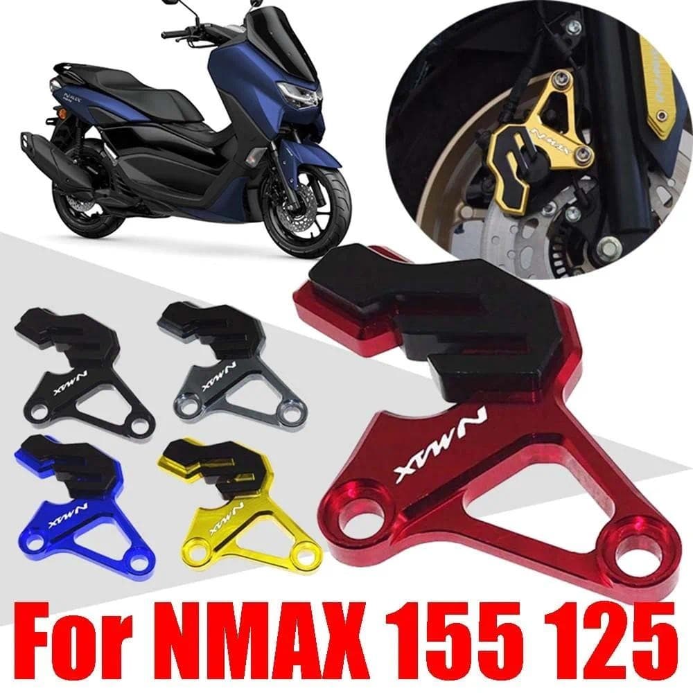 สำหรับ Yamaha N-MAX NMAX155 NMAX125 2020 - 2022 AEROX155 V1 / V2 ฝาครอบป้องกันคาลิปเปอร์เบรกหน้าอุปกรณ์เสริมมอเตอร์ไซค์