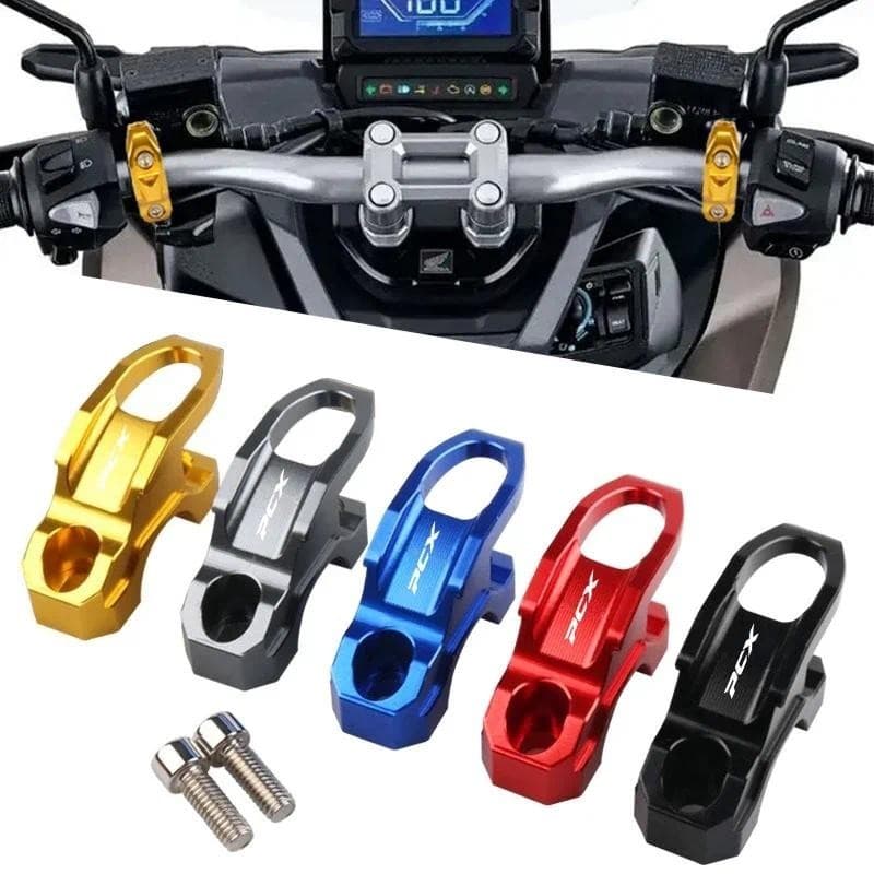 สําหรับhonda PCX125 PCX150 PCX160 PCX 125 PCX 150 PCX 160 หมวกกันน็อครถจักรยานยนต์Handlebarกระเป๋าเดินทางแขวนกระเป๋าHookอุปกรณ์เสริม