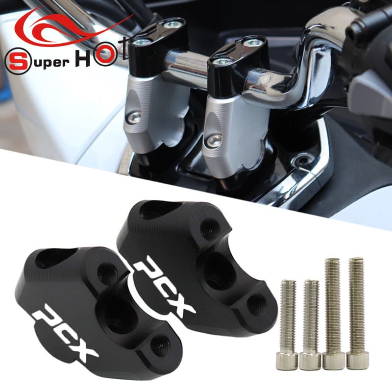 Yรถจักรยานยนต์อุปกรณ์เสริม Handlebar Riser ความสูงสำหรับ Honda PCX160 PCX150 PCX125 PCX 150 PCX 125 PCX 160