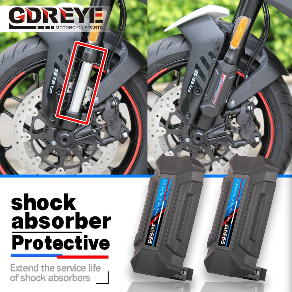 สําหรับ YAMAHA MT-09 MT09 MT-03 MT15 MT-125 MT10 รถจักรยานยนต์ส้อมด้านหน้า Guard Shock Absorbing เปลือกป้องกันฝาครอบ
