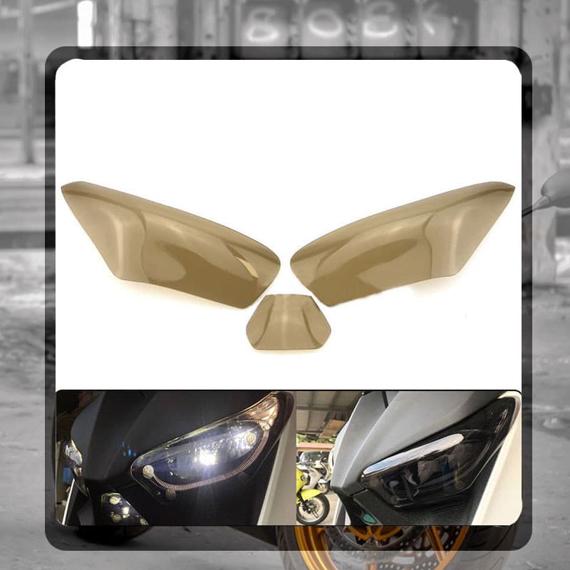 สําหรับyamaha XMAX 300 250 X MAX XMAX300 XMAX250 2017 2018 รถจักรยานยนต์ด้านหน้าไฟหน้าหน้าจอGuardเลนส์Shield Protector